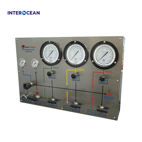 [InterOcean]3인다이버용표면공기공급장치(고정형)